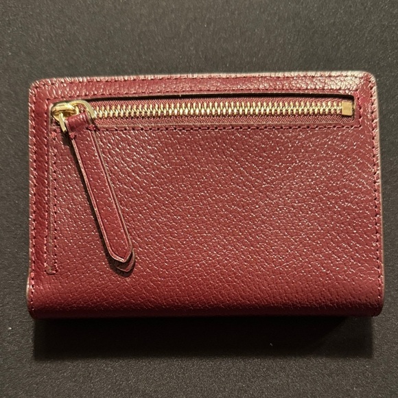 Kate Spade Deep Burgundy Wallet & Card Holder (NWT) - Picture 3 of 9